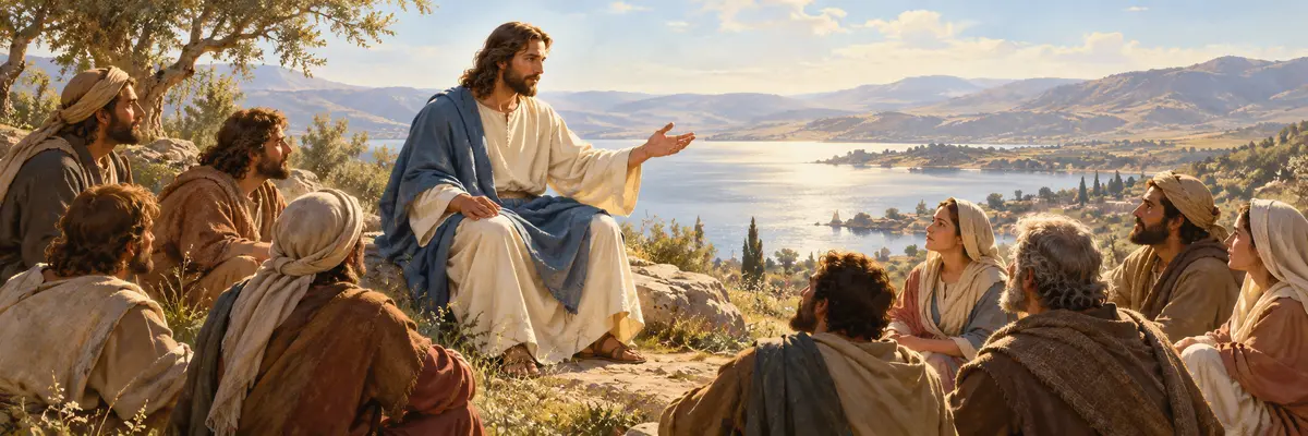 Jesús anuncia el Reino de Dios.